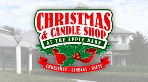 Christmas and Candles at The Apple Barn in Sevierville TN